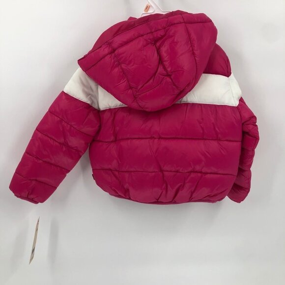 Levi Strauss & Co. Girls Pink Puffer Jacket - Picture 2 of 5